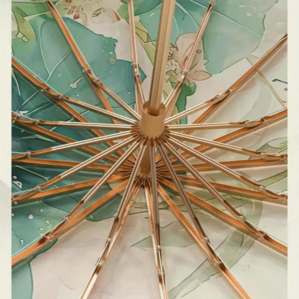 Screenshot 2025-10-30 at 14.05.16 16 Rib Large Foldable Umbrella with Colorful Glue Coating