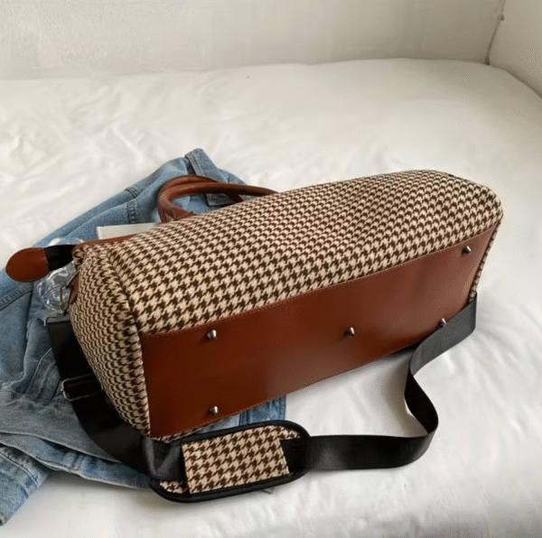 Screenshot 2025-10-31 at 19.07.50 Large Capacity Houndstooth Travel Sports Bag