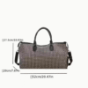 Screenshot 2025-10-31 at 19.08.08 Large Capacity Houndstooth Travel Sports Bag