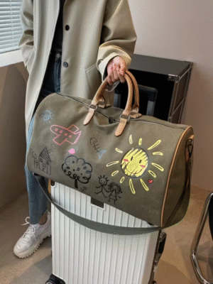 Large Capacity Short Distance Travel Tote