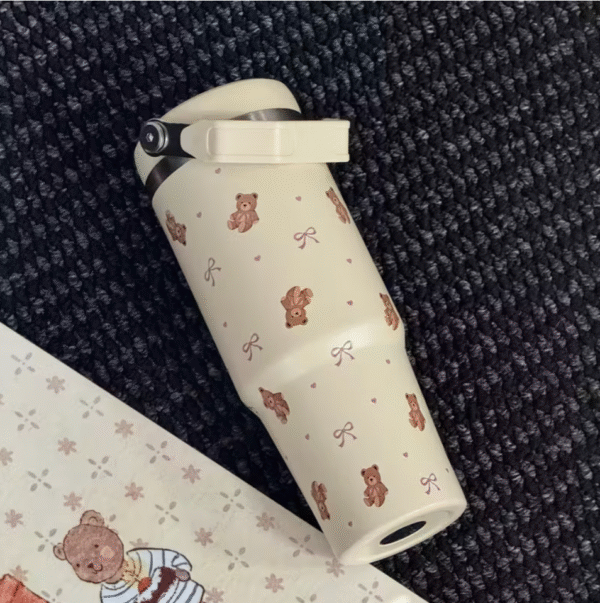 30oz Bear Bow Insulated Water Bottle