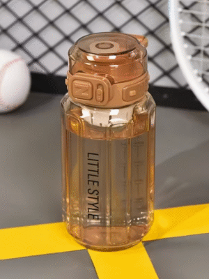 600ml Orange Large Capacity Fitness Outdoor Water Cup